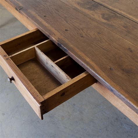 French, Oak + Chestnut Farmhouse Table | Haunt - Antiques for the