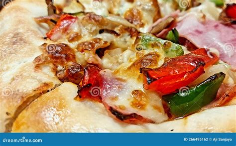 Personal Pan Pizza stock photo. Image of food, dish - 266495162
