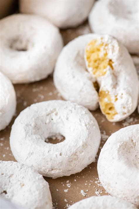 Powdered Sugar Donuts - The First Year