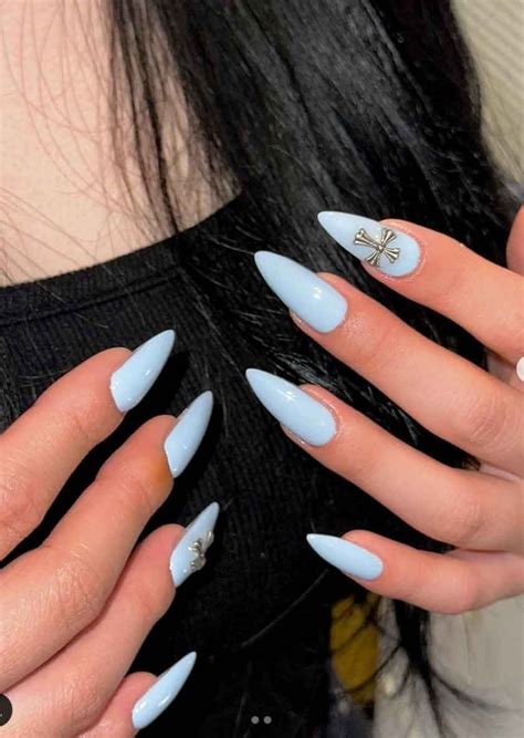 Ideias De Unhas Azul Bebe - 50+ Ideias de Unha Azul Bebê para Qualquer Ocasião - Mulher Além da Mãe