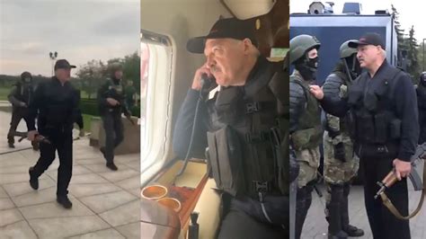 Лукашенко реагирует на ситуацию в Минске, хватаясь за автомат
