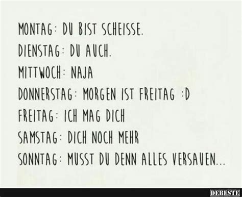 Montag... Sonntag.. - DEBESTE.de