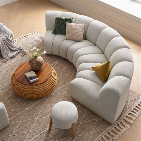 Curved & Angled Sectional Sofas | Castlery Australia