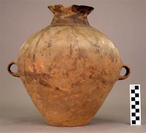 decorated pottery piece objects emuseum