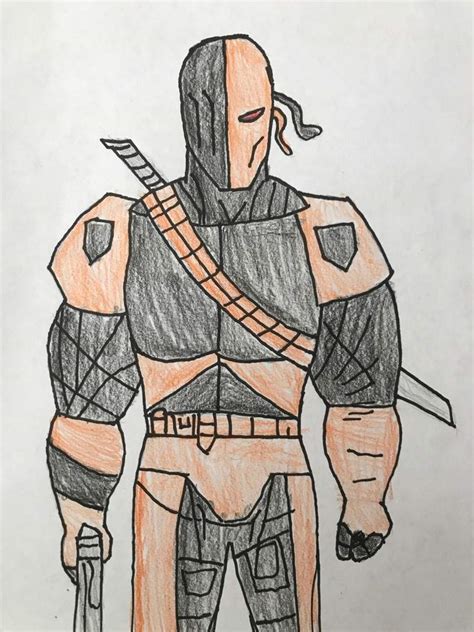 Deathstroke Drawing at PaintingValley.com | Explore collection of Deathstroke Drawing