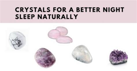 5 Best Crystals for Better Night Sleep Naturally | Intuitivejourney.com