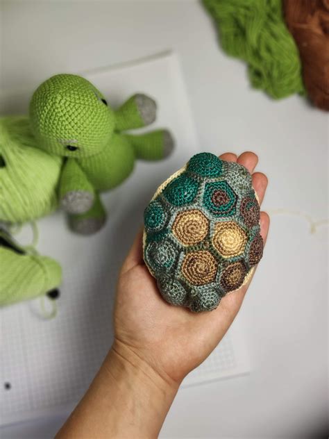 Turtle Toy Pattern Turtle Tutorial Mosaic Turtle Cute | Etsy