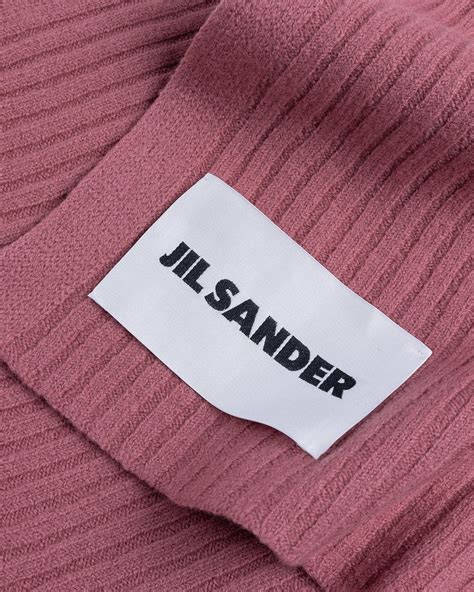 Jil Sander – Scarf Pink | Highsnobiety Shop