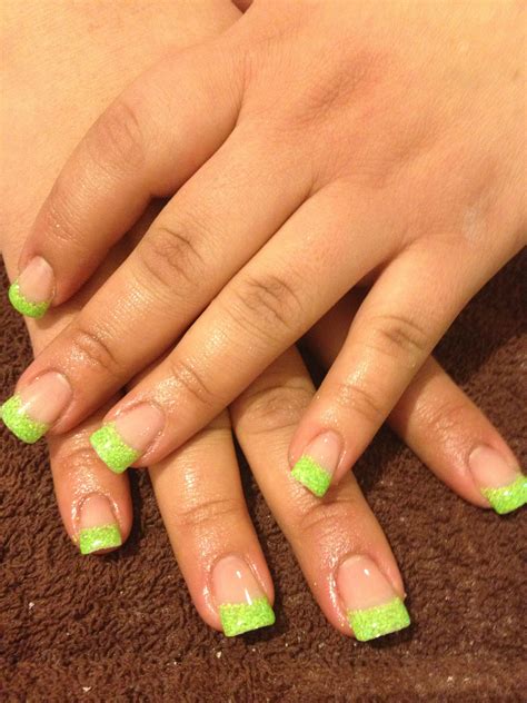 lime green nail art 6