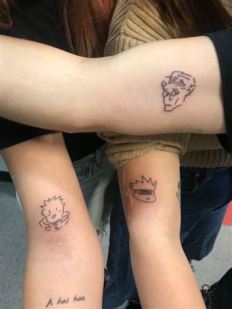 JJK Doodles | Маленькие татуировки, Тип тату, Татуировки тела