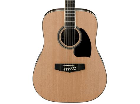 Ibanez PF1512 NT 12-String Acoustic Guitar - Natural High Gloss ...