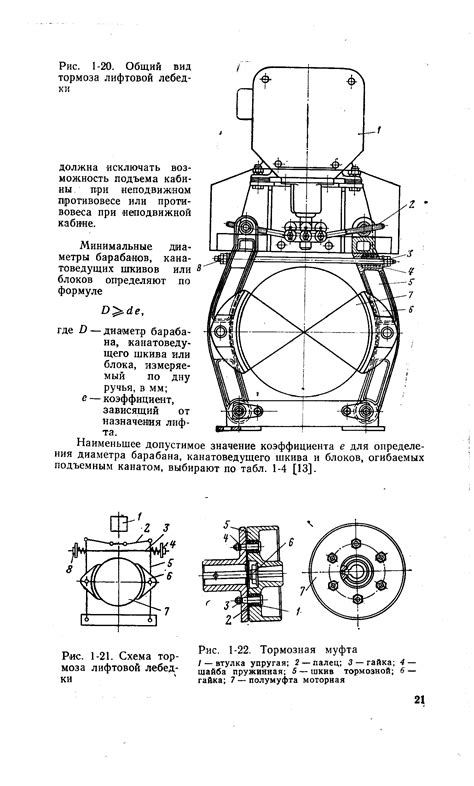 Лифтовые тормоза - Энциклопедия по машиностроению XXL