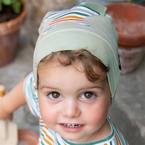 pure pure Steckschal Babyschal Wolle hellgrau Bio | greenstories