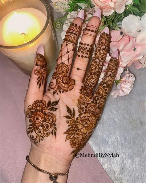 beautiful mehndi designs  eid front side design eid mehendi