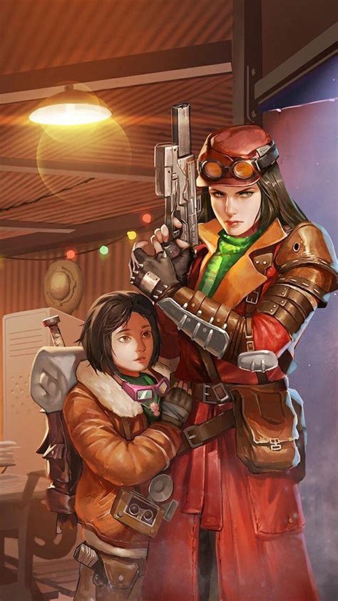 Piper art from Fallout Shelter Online : r/fo4