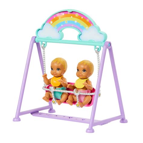 Barbie-La Chambre des Jumeaux-Coffret Skipper, bébés et accessoires