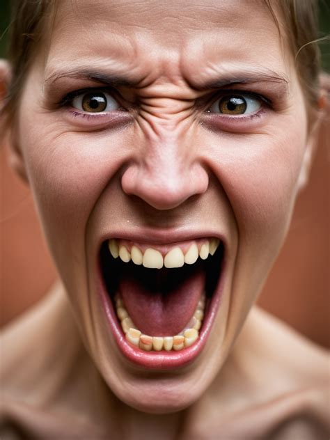 screaming face image  ai face generator makepix