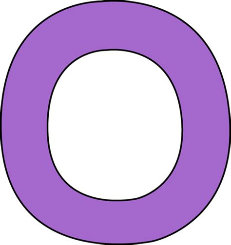 Буква O PNG