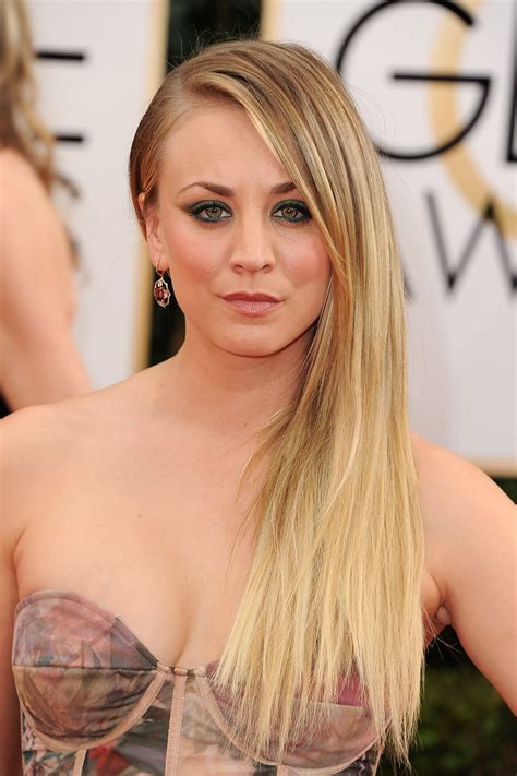 Kaley Cuoco's Makeup by Mark Cosmetics | Golden Globes 2014 | POPSUGAR