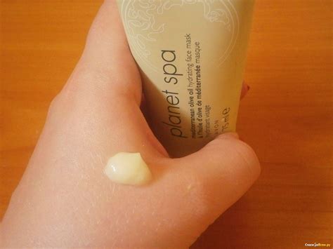 Отзыв про Увлажняющая маска для лица Avon Planet Spa с оливковым маслом ...