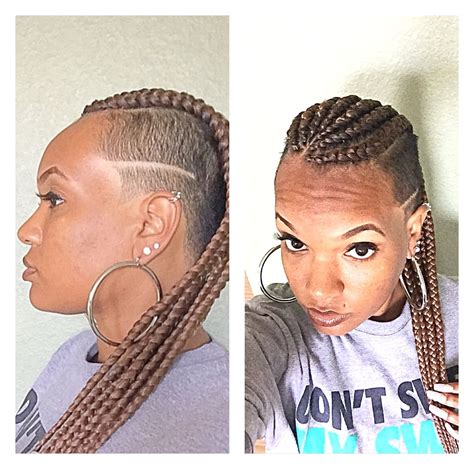 Pin on Hair Styles in 2024 | Braids with shaved sides, Short sassy hair