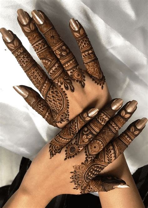 detailed mehndi design  fingers finger mehndi  girls aesthetic