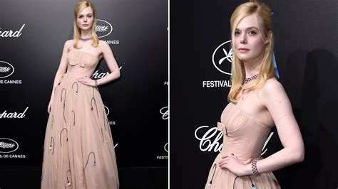 Actress Elle Fanning faints at Cannes dinner due to 'too tight' dress ...