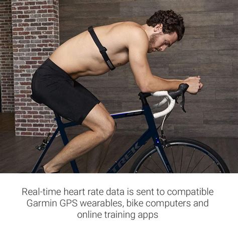 Garmin HRM-Dual Heart Rate Monitor สายคาดหน้าอกวัดชีพจร ANT+ และ Bluetooth