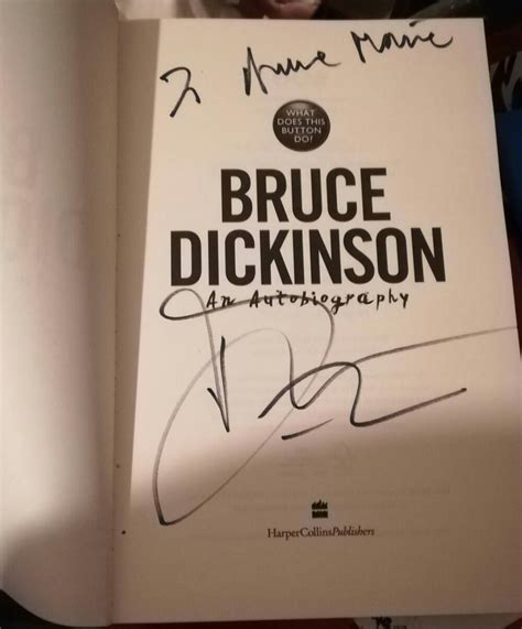 Bruce Dickinson Book Signing – Adventures In Modern Blogging