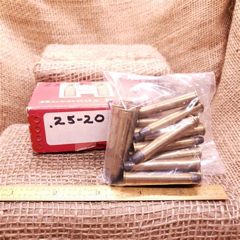 Vintage Stevens 25-20 Single Shot Ammunition | 18 Round Pack | Old Arms