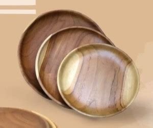 buy  plate diameter cm  jawi wood indonesia indonesia