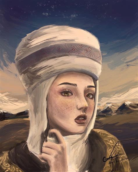 ArtStation - “Kurmanjan Datka”