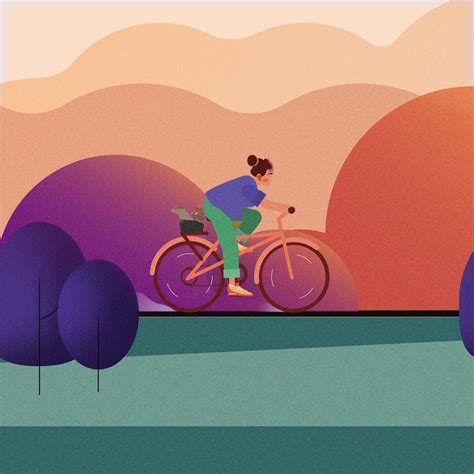 cycling loop animation  zahra mehdiyeva  dribbble