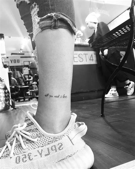 “All you need is love”