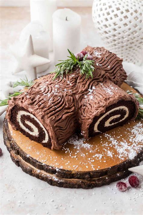 Yule Log Cake