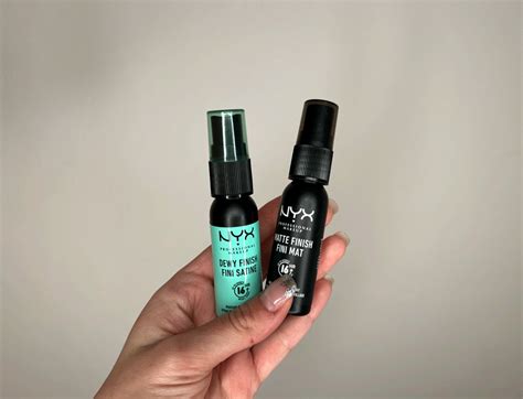 NYX Spray Fissante Matte Finish e Dewy Finish - Spinkup
