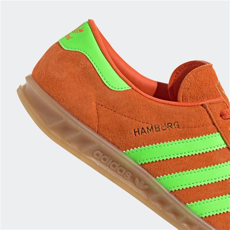 adidas Originals Hamburg W (Orange/Solar Green/Gum) - IH5460 - Consortium