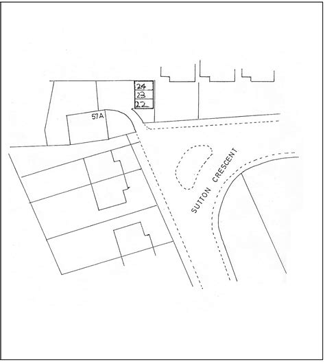 R/O 57A Sutton Crescent - Lock Up Garages