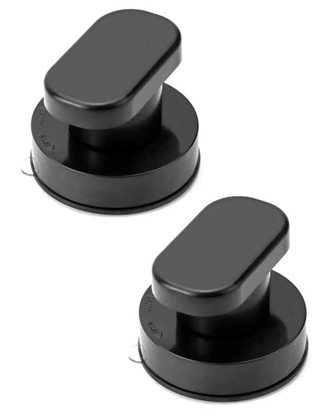 QWORK Glass Door Handle, Sliding Glass Mirror Door Drawer Suction Cup