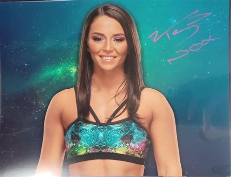Tegan Nox (full signature) 11x14 WWE DIVA SEXY HOT signed autographed