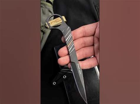 N.C. Custom Thorn первой генерации. А у вас есть ножи с кольцом? - YouTube
