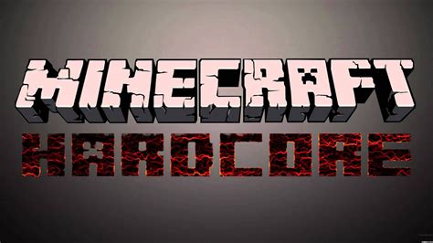 Minecraft : Hardcore Logo - YouTube