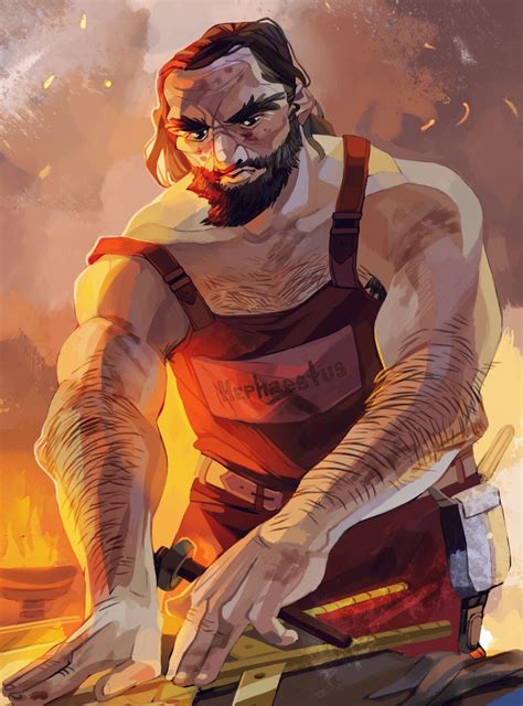 Hephaestus Cartoon