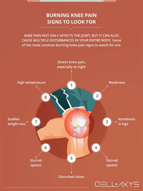 Burning Knee Pain: Signs, Causes, And Treatments - Cellaxys