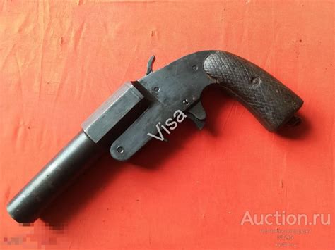 Сигнальный пистолет (ракетница) ОСП-30 1942 год — покупайте на Auction ...