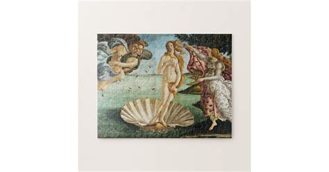 Quebra Cabeça Nascimento De Venus - Quebra-cabeça BOTTICELLI - O nascimento de Vênus 1483 | Zazzle Brasil