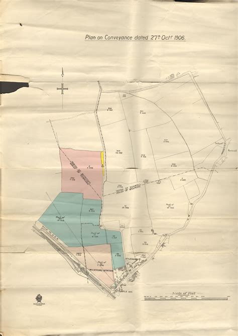 Conveyance Maps of Wickford, October 1906 | In and around Wickford and