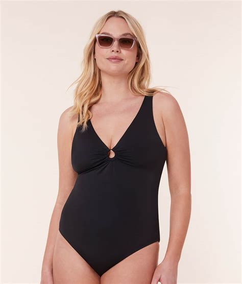 The Bonita One Piece - Eco Nylon - Black - Classic – Andie Swim