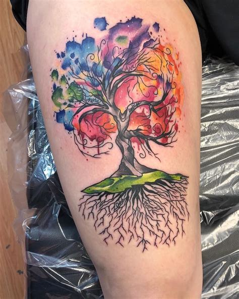 pin  tonya shaw  forest tattoos tree  life tattoo life tattoos