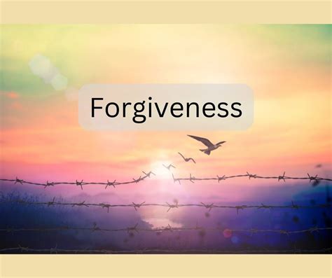 Forgiving is important to have a happy life